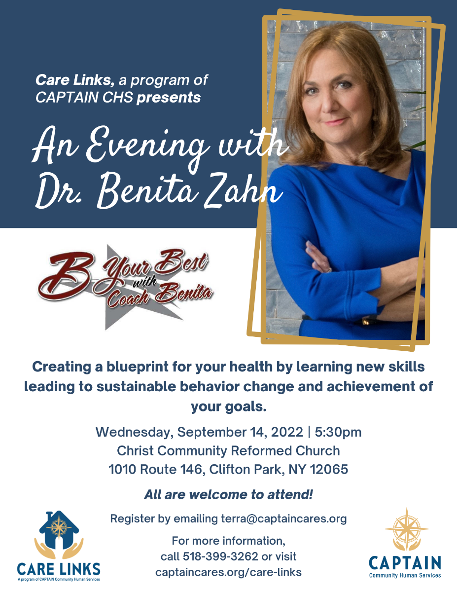 Care Links Event with Benita Zahn